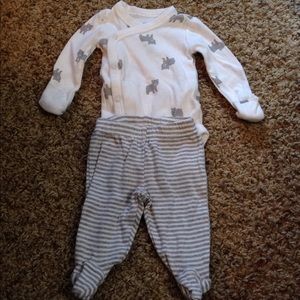 Carters body suit with pants